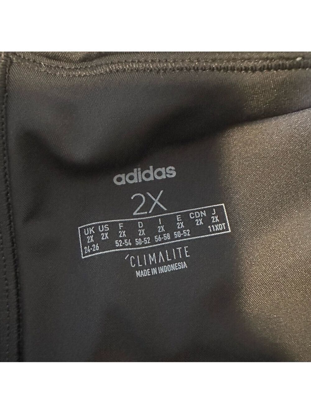 Adidas Women's Leggings Size 2X - Picture 2 of 5